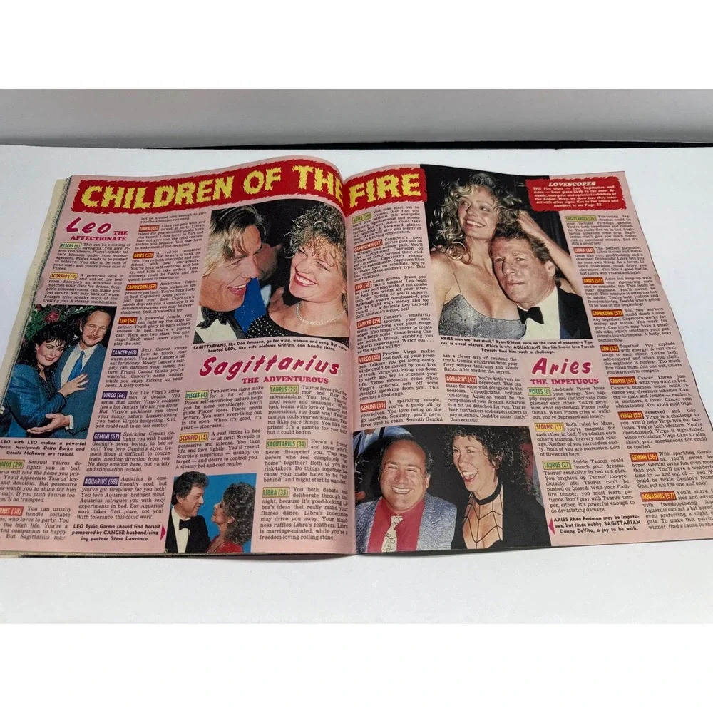 National Enquirer Special Your Horoscope for 1991 Magazine Dolly Parton Cher 90s